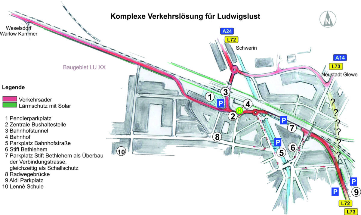 Verkehrskonzept für Ludwigslust
